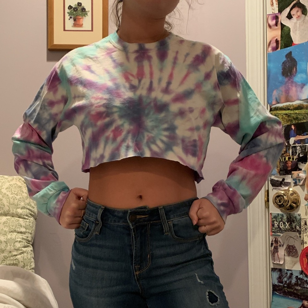 Tie Dye Crop Top